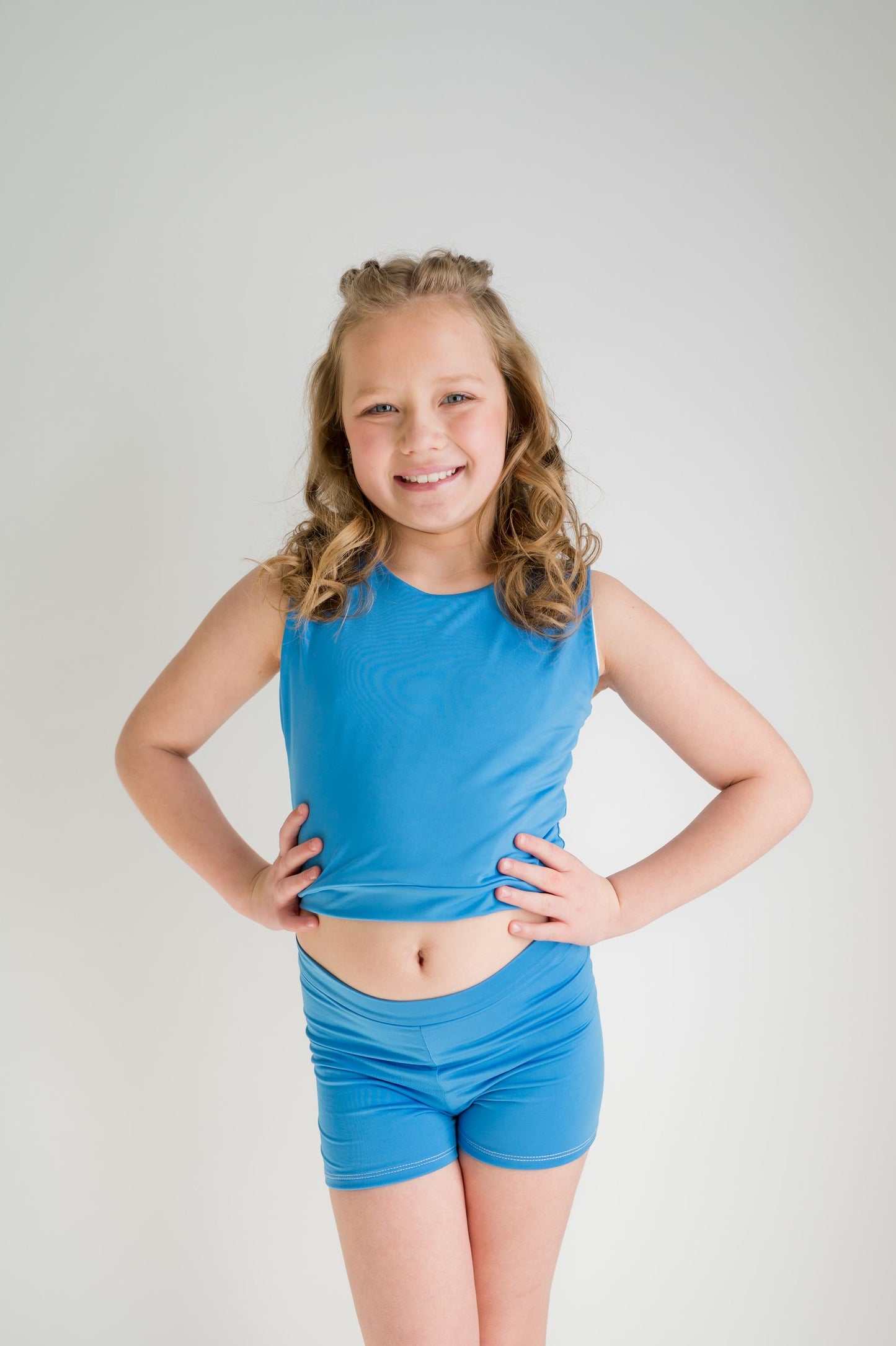 Busy Blue Tops
