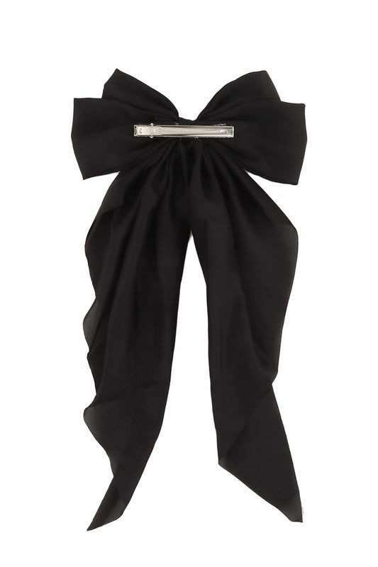 Big Ribbon Bow Hair Pin – BusyBodLeos
