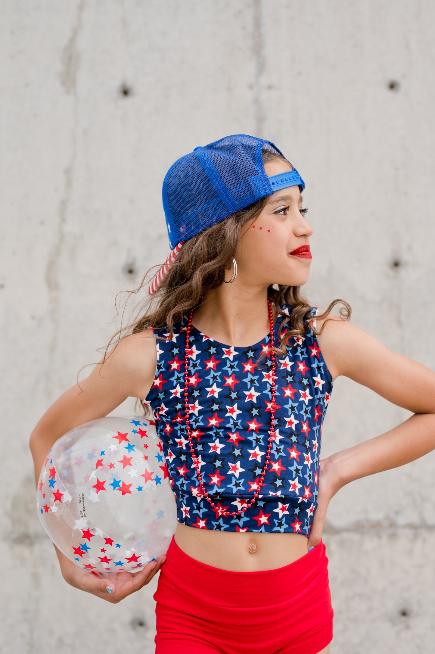 Spangled crop