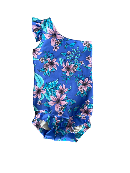 Periwinkle  shoulder swim